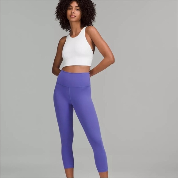 Lululemon Ebb to Train White Racerback Bra 6 -flawed - Picture 3 of 11